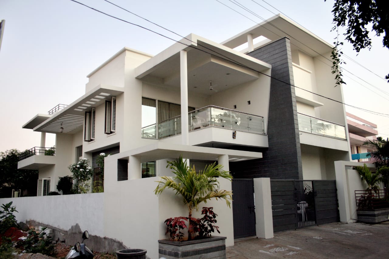 Modern duplex by Prashant Developers